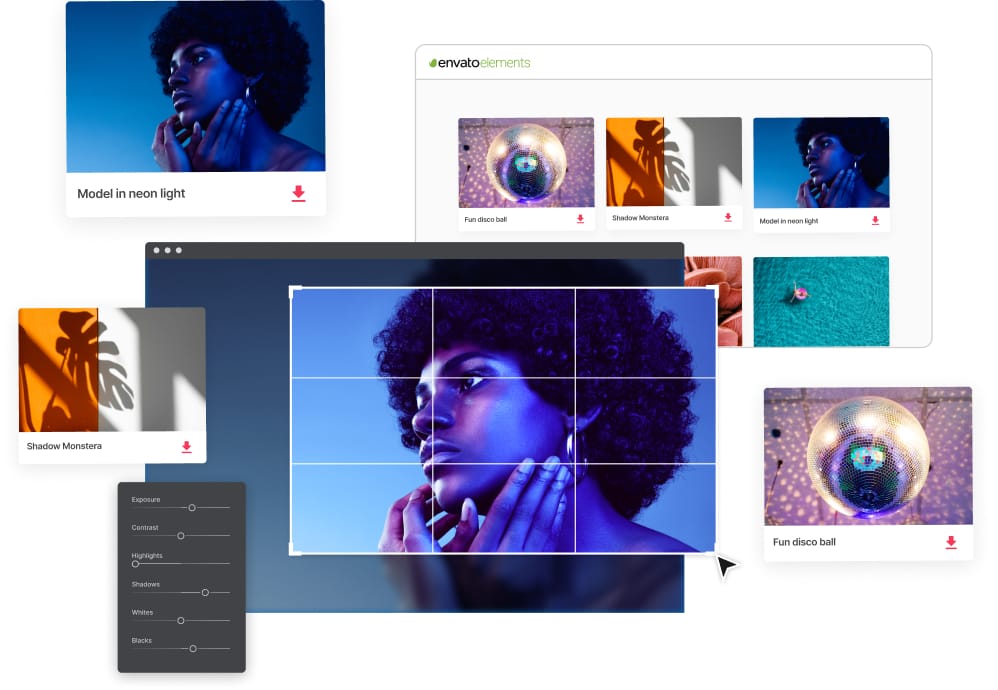 envato elements - herramienta de IA para crear imágenes